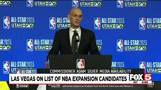 Adam Silver tells ESPN that Las Vegas is "definitely" on list of expansion candidates