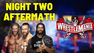 WrestleMania 37 Night Two FULL Results
