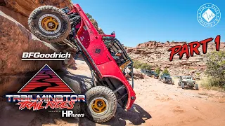 Trailminator Trail Rides - Part 1 | Pritchett Canyon, Moab | Easter Jeep Safari