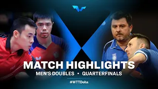 Chen C. An/Chuang C. Yuan vs L.Pistej/ A. Karakasevic | WTT Contender Doha 2021 | MD | QF Highlights