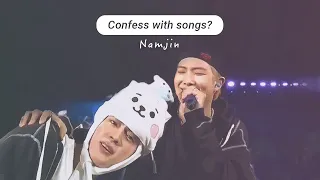 NAMJIN｜Analysis: How they confess with songs in front of everyone? 🎤