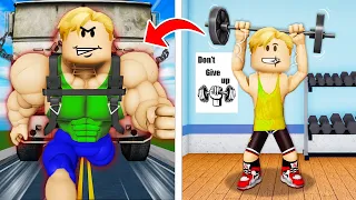 فيلم روبولكس : 100 يوم فى ال جيم Gym ..! 😱🔥 ( اتحولت من ضعيف الى بطل كمال الاجسام 💪 )