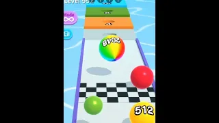 Ball Run 2048 - All Levels Gameplay Android, iOS ( Levels 1650-1653