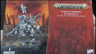 Eternus, The First Prince - Slaves to Darkness - Unboxing (AoS)