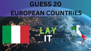 The ULTIMATE Quiz - 20 European countries