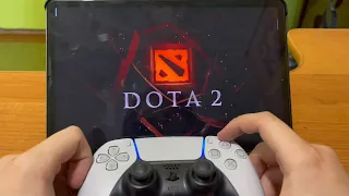 I DOWNLOADED DOTA 2 FOR ANDROID 🔥 THE BEST ANDROID GAMES DOTA 2, TABLET XIAOMI PAD 5, PS5 DUALSENSE