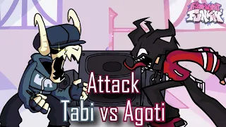 Attack pero es Tabi vs Agoti | Friday Night Funkin