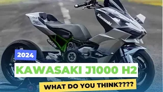 2024 KAWASAKI J1000 H2, SCOOTER BASED ON NINJA H2R | WHAT DO YOU THINK????