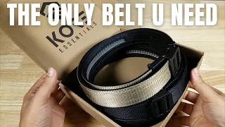 THE BEST GUN BELTS IN THE INDUSTRY FOR EDC/CCW KORE ESSENTIALS X7 BUCKLE AND 1.5" BELT REVIEW