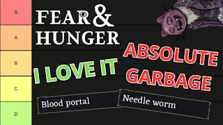 Fear & Hunger Skills Tier List