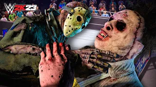 JASON VOORHEES VS EVERYONE! | WWE 2K23