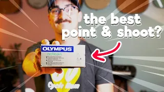 How To Use a Point and Shoot 35mm Film Camera - Olympus Stylus