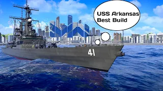 USS Arkansas (CGN-41) Level 25 Best Build To Destroy Your Enemy | Modern Warships