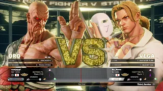 SFV Champion Edition 🔥 sanipippi (ORO) Vs No_Name (VEGA) 🔥 Online Match's 03-19-2023