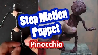 HOW TO CREATE A STOP MOTION PUPPET  Pinocchio