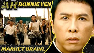 DONNIE YEN Brawl at the Fish Market | IP MAN 2 (2010)