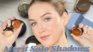 New Cream Shadows on the Block - What's the Verdict? (Merit Solo Shadows)