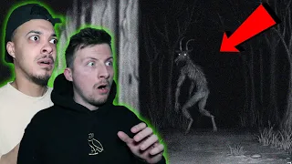 We Hear Something HORRIFYING inside the GOATMAN FOREST!