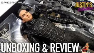 Hot Toys Spider-Man Black Suit Spider-Man 3 Unboxing & Review