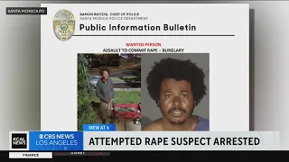 Attempted rape suspect arrested in Santa Monica