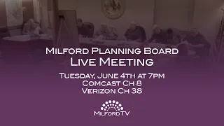 Planning Board Meeting: June 4, 2024