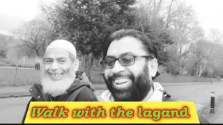 walk with Haji mehrban of Shelton Samote Bewal