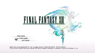 Final Fantasy XIII | Ambience & Music | Main Menu Theme