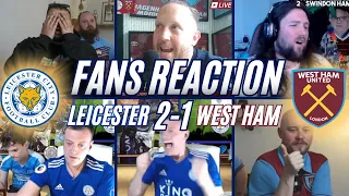 LEICESTER FANS REACTION TO RELEGATION DESPITE 2-1 WIN AGAINST WEST HAM