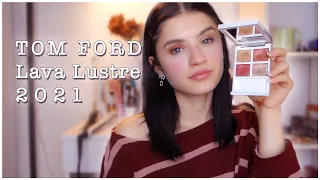 LETS TRY THE NEW TOM FORD QUAD IN LAVA LUSTRE FROM THE EXTREME BADASS COLLECTION Christmas 2021 🧐😍