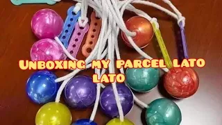 Unboxing my parcel Lato lato 😍