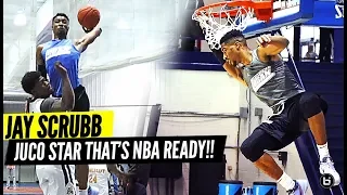 TOP-RANKED JUCO PLAYER JAY SCRUBB IS NBA READY!! JOHN A LOGAN BASKETBALL JAMBOREE HIGHLIGHTS!