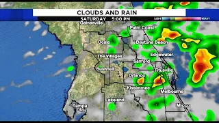 Downpours, storms get started earlier in Central Florida