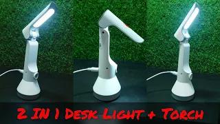 Pigeon Shine 2 In 1 Desk & Torch Emergency Light || Pigeon Emergency Lamp