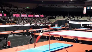 Uchimura Kohei (JPN) High bar routine - 2021 Kitakyushu World Championships EF