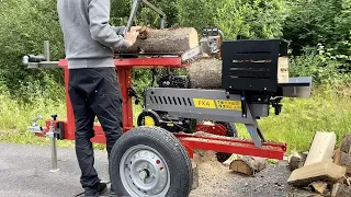 Homemade Firewood Processor TEST! DOES IT WORK? | Part 2