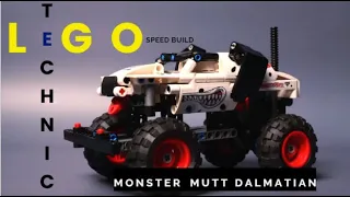 Lego Speed Build | Technic | Monster Jam: Monster Mutt Dalmatian