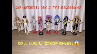 My Integrity Jem And The Holograms Doll Haul! Soooo Many!😱