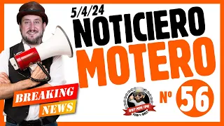 🏍️⚡ Noticiero Motero #56: Nuevas Indian Scout 2025, Moto electica  +720 km Autonomía | 5-7 Abril