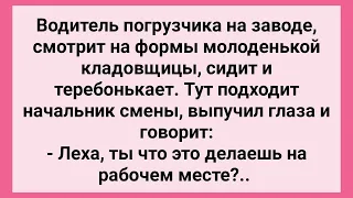 Водитель Погрузчика Теребонькает на Работе! Сборник Свежих Смешных Жизненных Анекдотов!