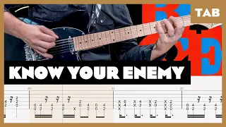 Rage Against the Machine - Know Your Enemy - Guitar Tab | Lesson | Cover | Tutorial | Glarry Music