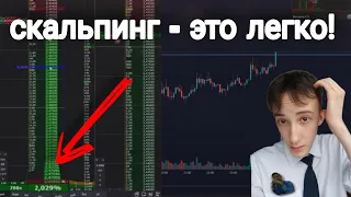 СКАЛЬПИНГ / +8.000$ на этой стратегии | Торговля по стакану | Обучение трейдингу | Binance futures