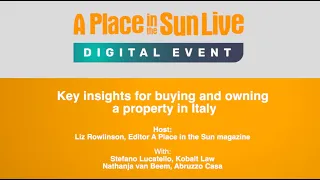 Key insights for buying and owning a property in Italy