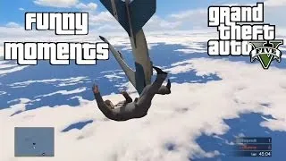 GTA5 Online: Cargo Plane - Funny Moments