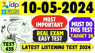 IELTS Listening Practice Test 2024 with Answers | 10.05.2024 | Test No - 435