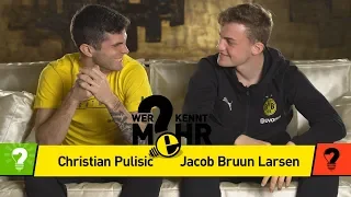 Christian Pulisic vs. Jacob Bruun Larsen | Who knows more? - The BVB-Duel