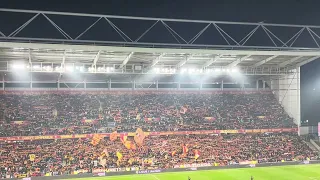 RC Lens - Paris-Saint-Germain : « Les Corons »chanté par le Stade Bollaert - 14/01/2024