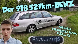 Der 978.527km-Benz I Mercedes Benz S211 E320 CDI - Neues Traggelenk fällig | Daniel Vaske