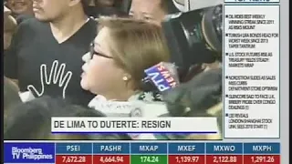 De Lima to Duterte : Resign