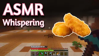 ASMR Gaming | MINECRAFT SURVIVAL + EATING CHICKEN NUEGGTS (53) | Keyboard/Mouse Sounds 💤