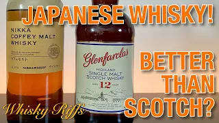 Nikka Coffey Malt Japanese Whisky vs Glenfarclas 12 Highland Scotch | Whisky Tasting/Review
